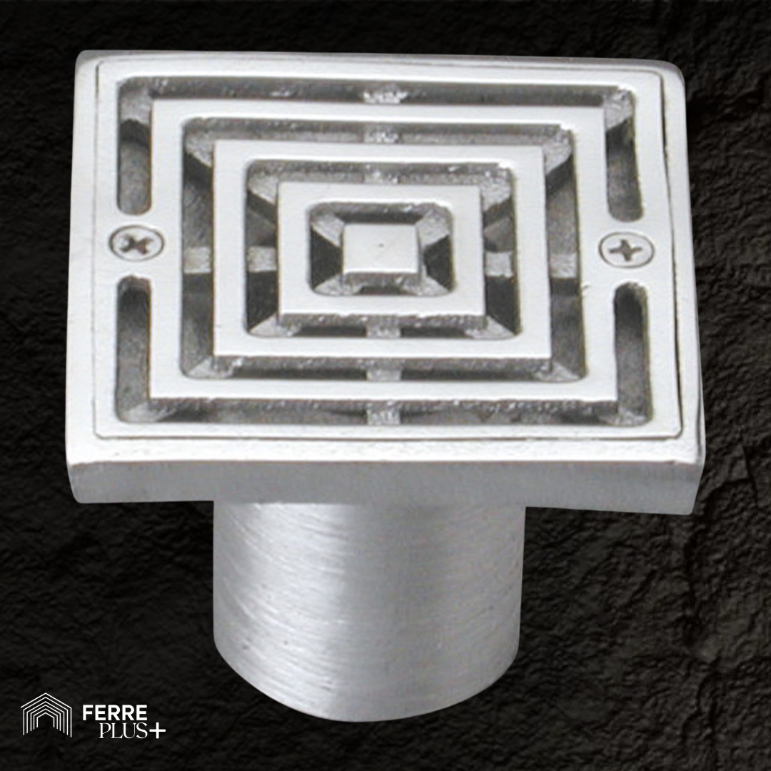 REJILLA CUADRADA CONCÉNTRICA - 80X80X50 MM.