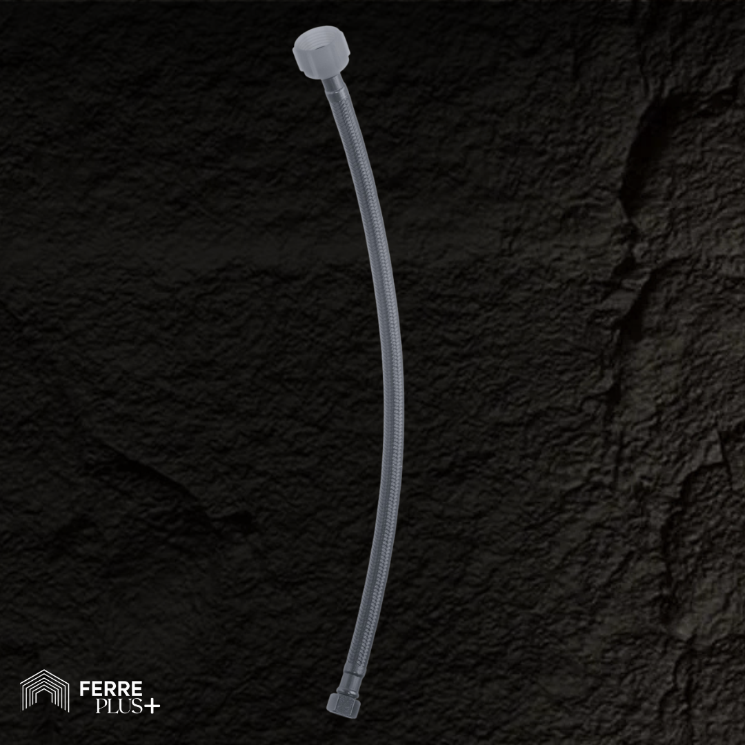 MANGUERA FLEXIBLE INODORO CONEX/ANGULAR 16" FV