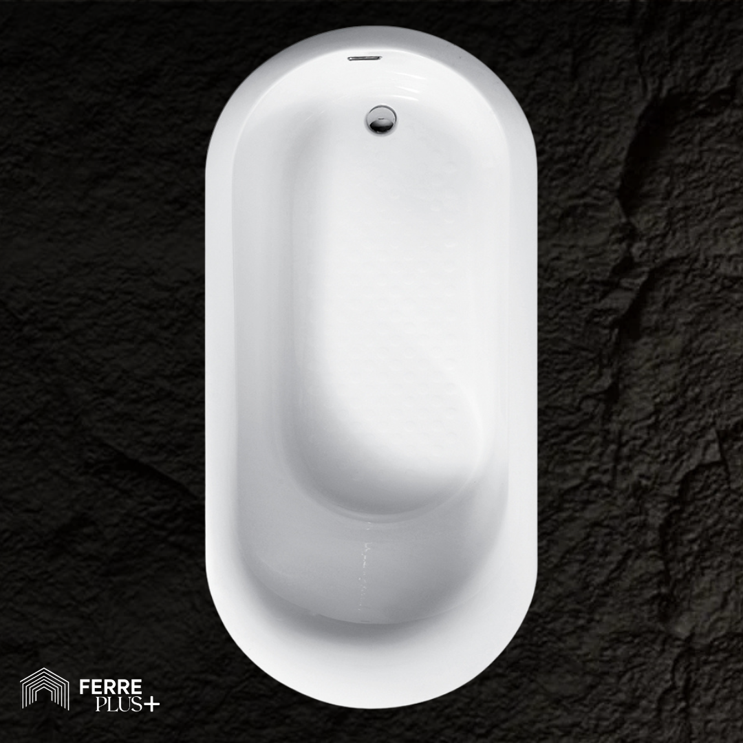 BAÑERA CRETA BLANCO