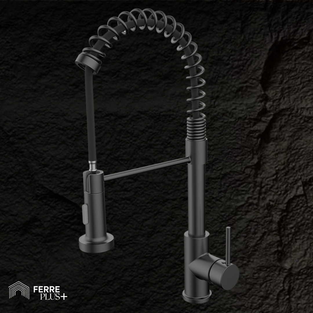 LIVORNO MONOMANDO COCINA PULL OUT NEGRO