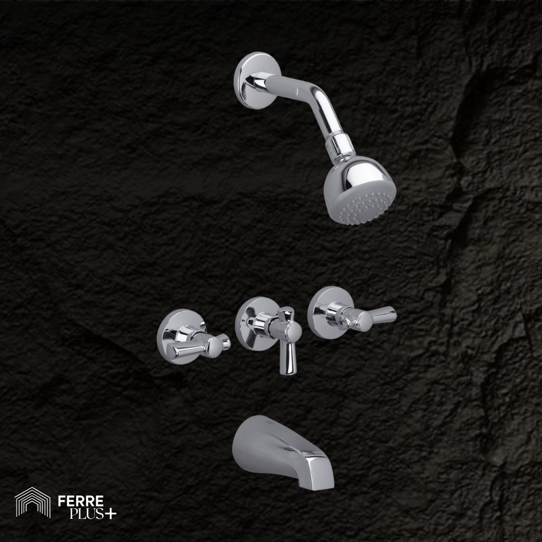 JUEGO DE DUCHA FIORI LEVER - PARA TINA