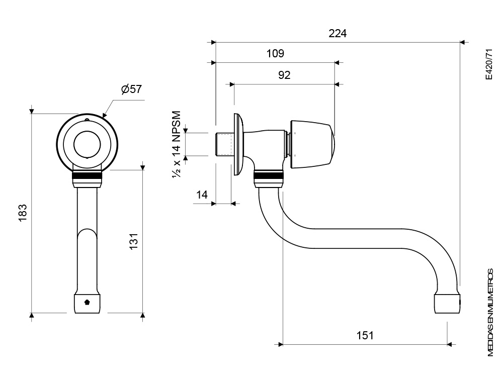 LLAVE PARED CAPRI - Image 2