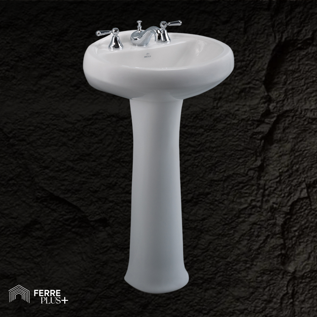 LAVABO NEW SIBILA CON PEDESTAL