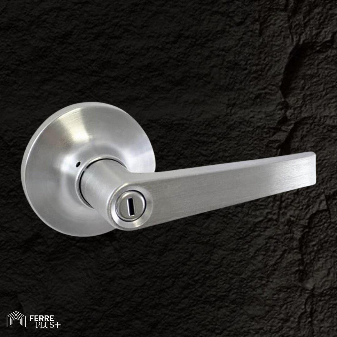 CERRADURA MANIJA NEWPORT SATINADO - BAÑO