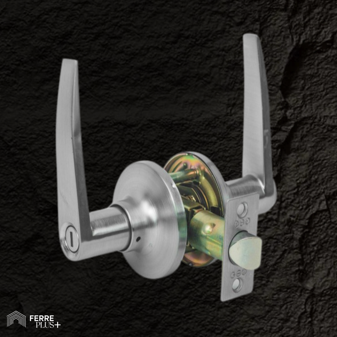 CERRADURA MANIJA NEWPORT SATINADO - BAÑO - Image 2