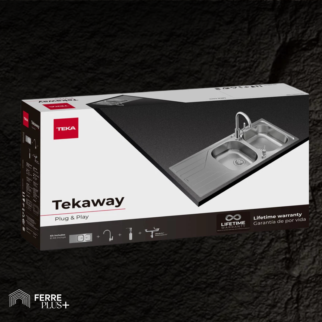 TEKAWAY UNIVERSE 80 T-XP 2C 1E REV + GRIFO IN915 TEKA - Image 3