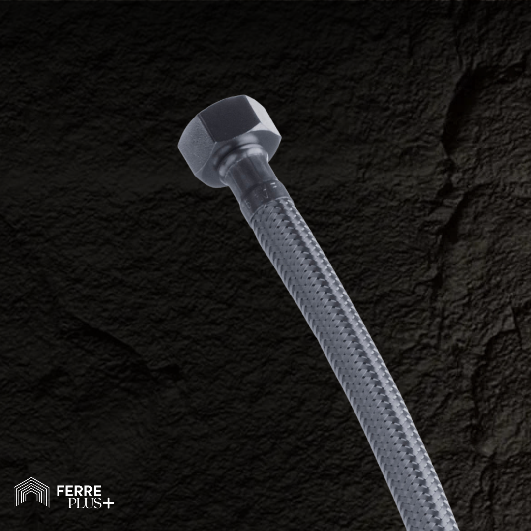 MANGUERA FLEXIBLE 16" PARA LAVABO – CONEXIÓN A 1/2" - Image 3