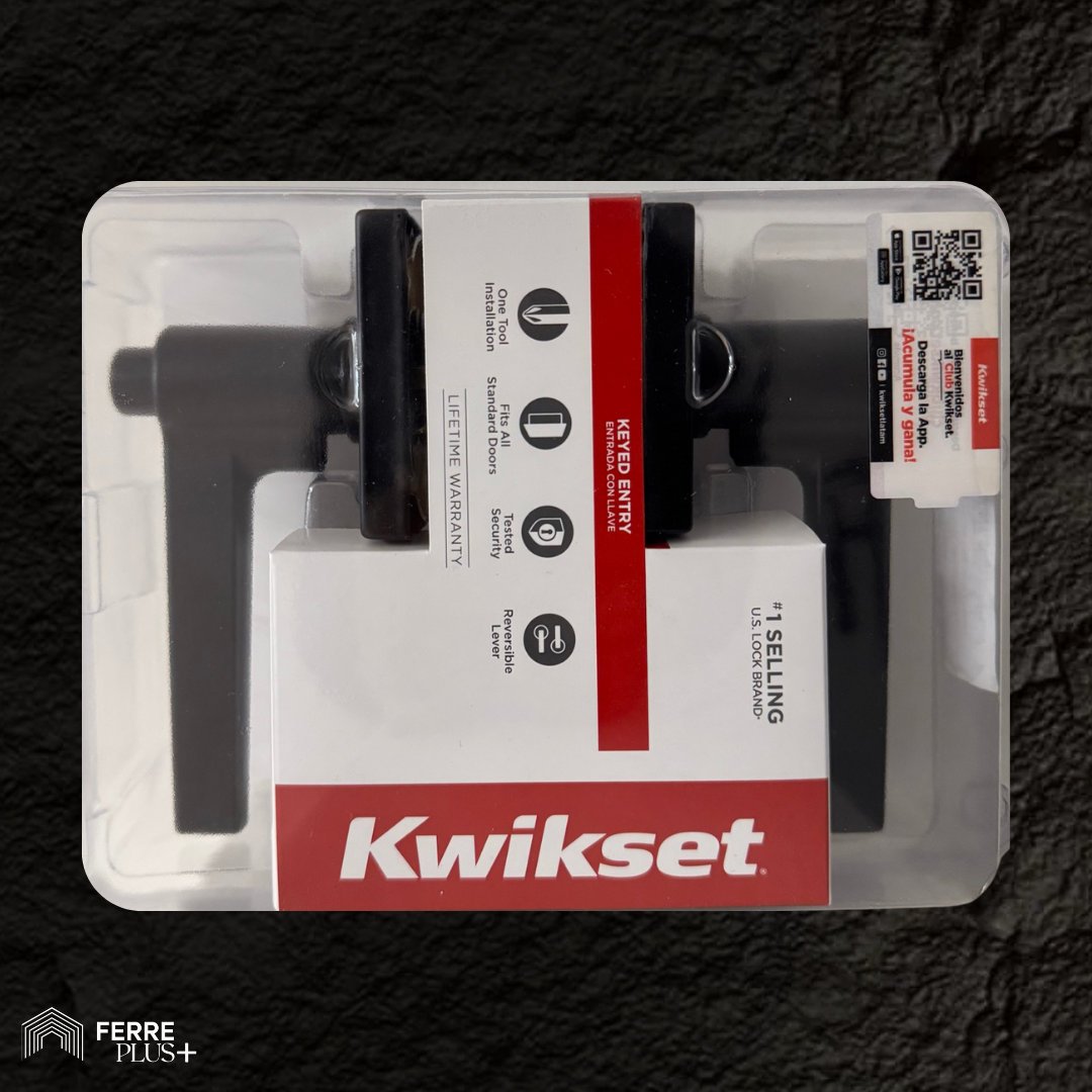 CERRADURA DAILON NEGRO - BAÑO - Image 4