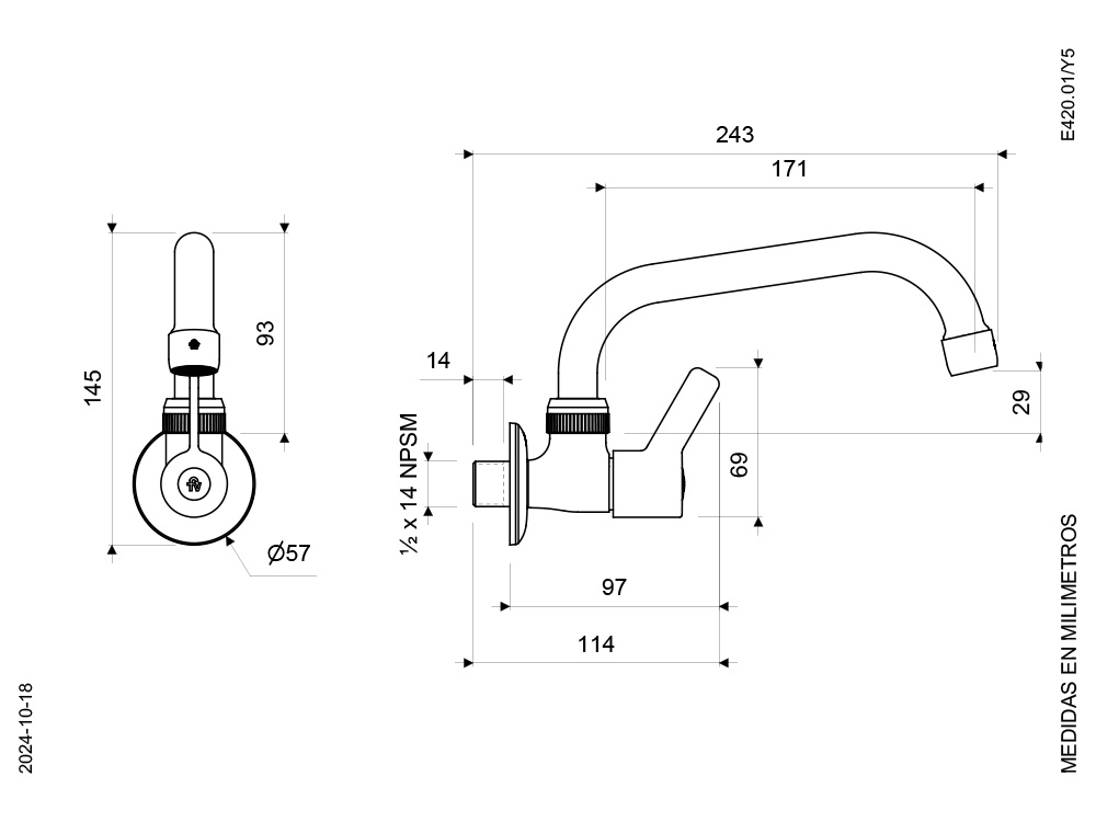 LLAVE DE PARED TREVISO - Image 4