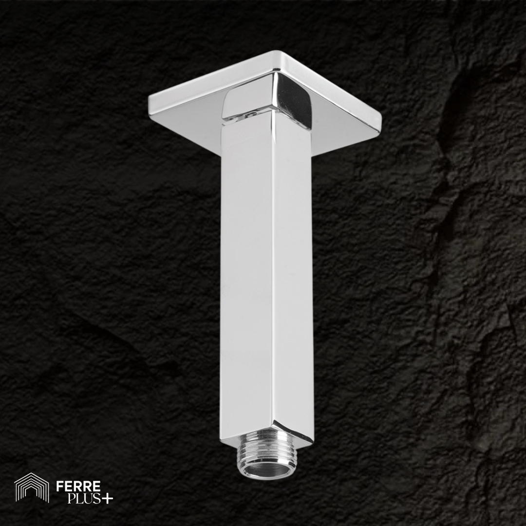 BRAZO DE DUCHA VERTICAL CUADRADO