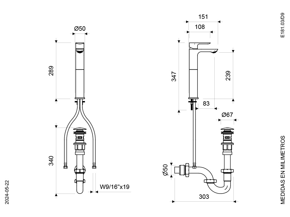 COTY MONOMANDO ALTO - LAVAMANOS - Image 5