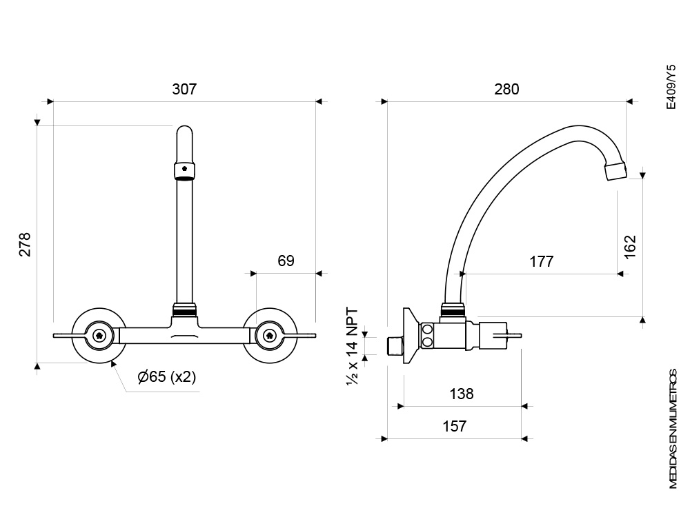 JUEGO BIMANDO DE PARED PARA COCINA TREVISO - Image 5