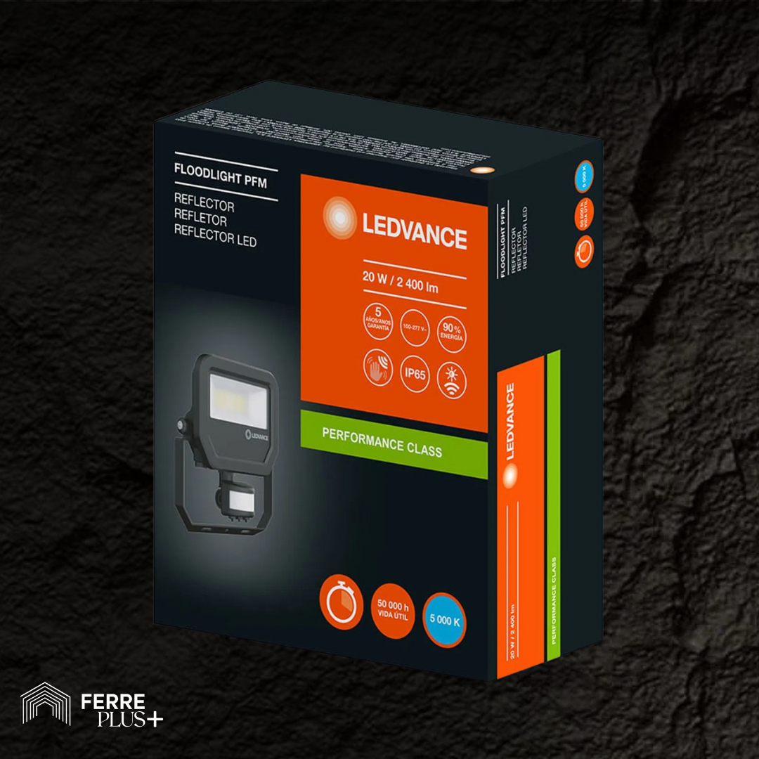 REFLECTORES LED CON SENSOR 20W/850 - Image 5