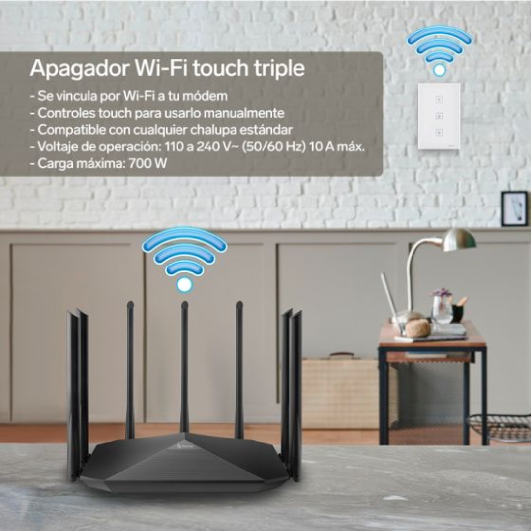 INTERRUPTOR TRIPLE APAGADOR WIFI - Image 7