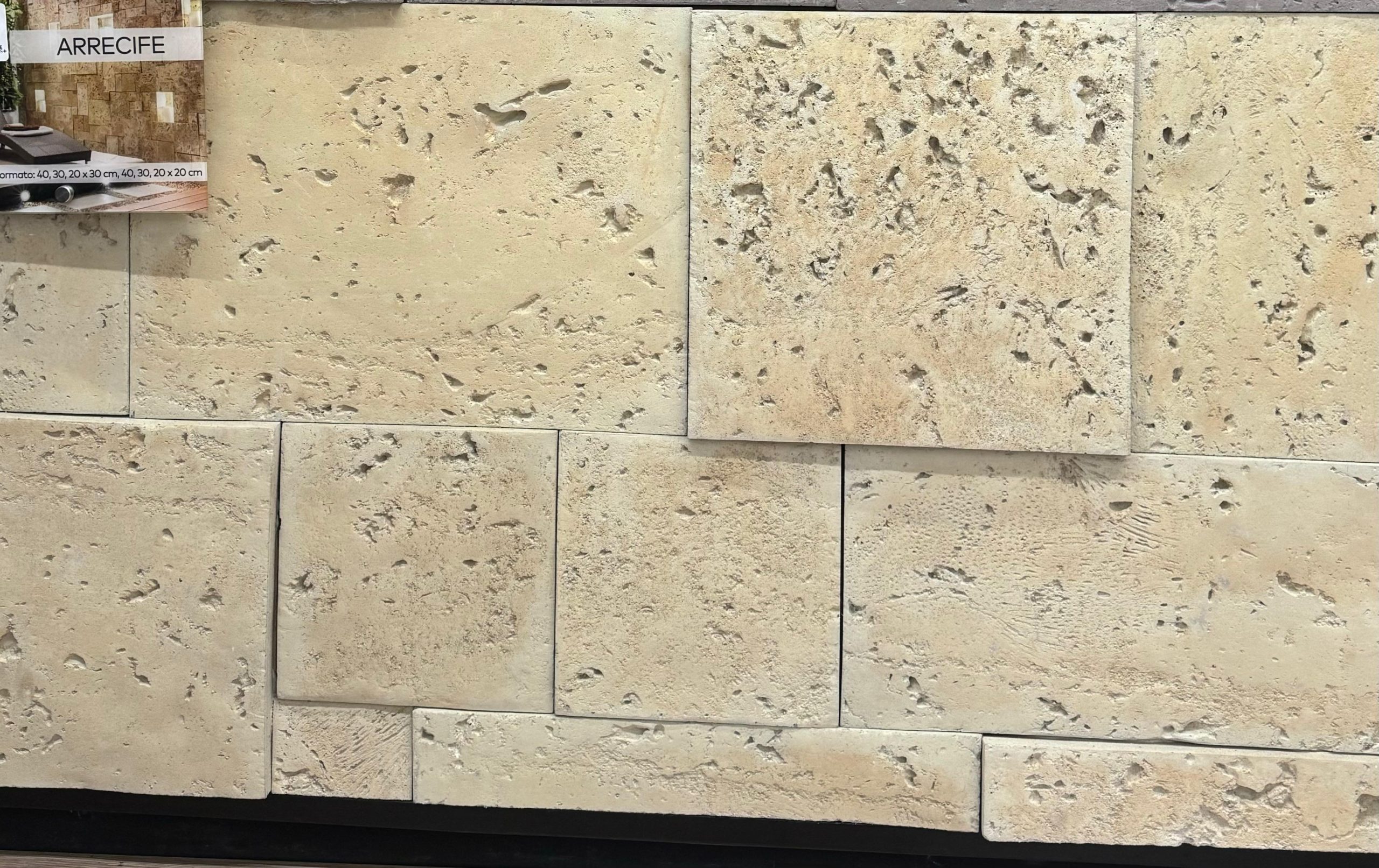 PIEDRA ARRECIFE COLOR ARENA