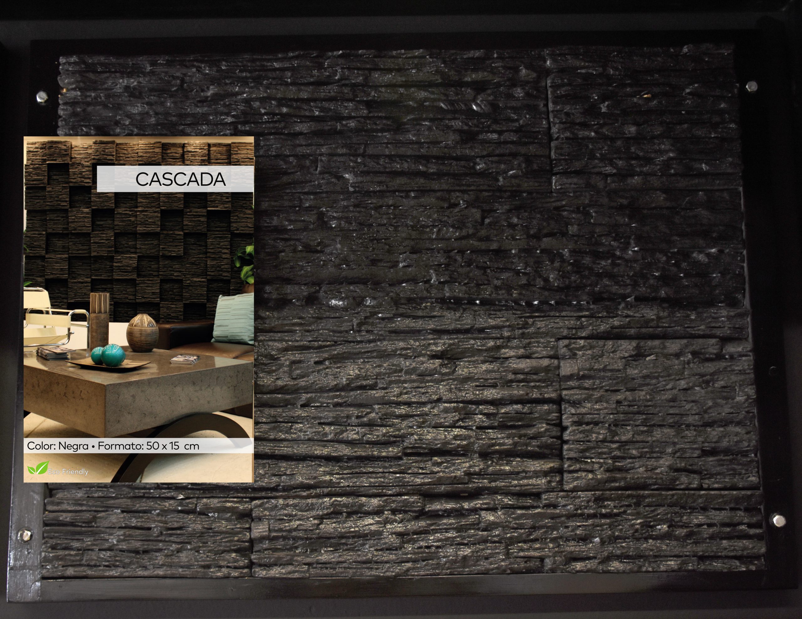 PIEDRA CASCADA NEGRO